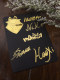 CSSGO printed gold sticker game sticker peripheral physical signature Metal material transfer sticker CSS2 major player