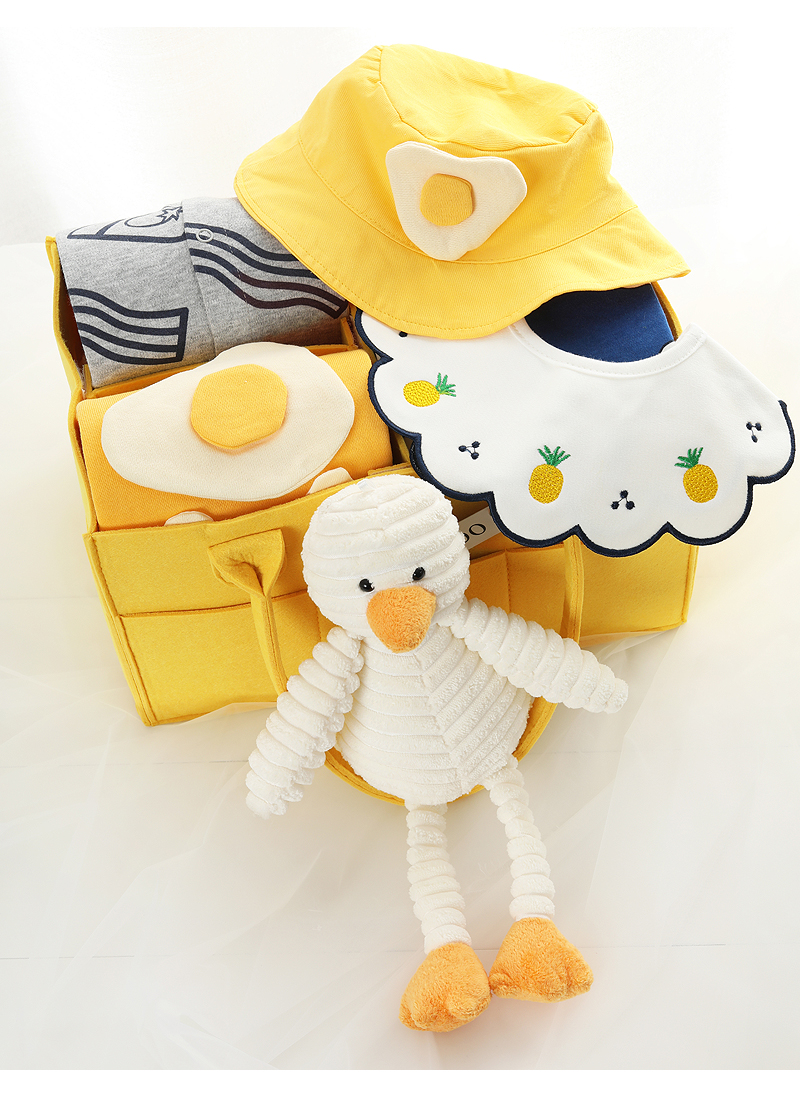 コットンギフト パーク動物園ベビーギフトセット - 新生児から18ヶ月 - 8枚入り