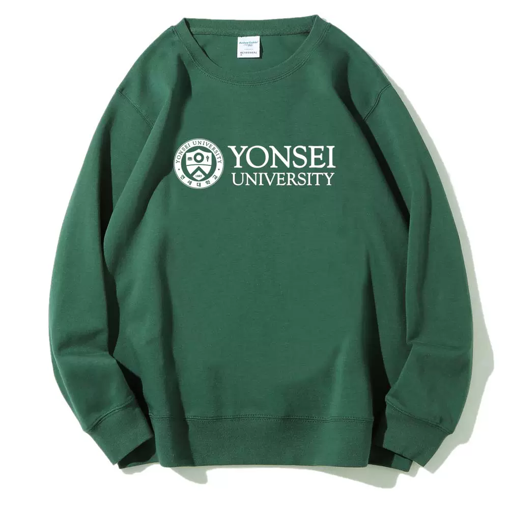 延世大学Yonsei University纪念品周边校服卫衣长袖衣服秋冬学生-Taobao Singapore