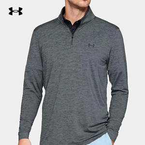 
UA Under Armour Long Sleeve T-shirt Men's Fitness Training Running 1/4 Zipper Sports Sweatshirt Pullover 1327040