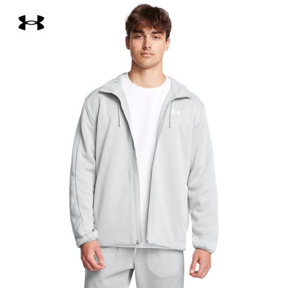 
25 new UA Under Armour Men's Jacket Essential Velvet Hooded Cardigan Sports Jacket 1378824