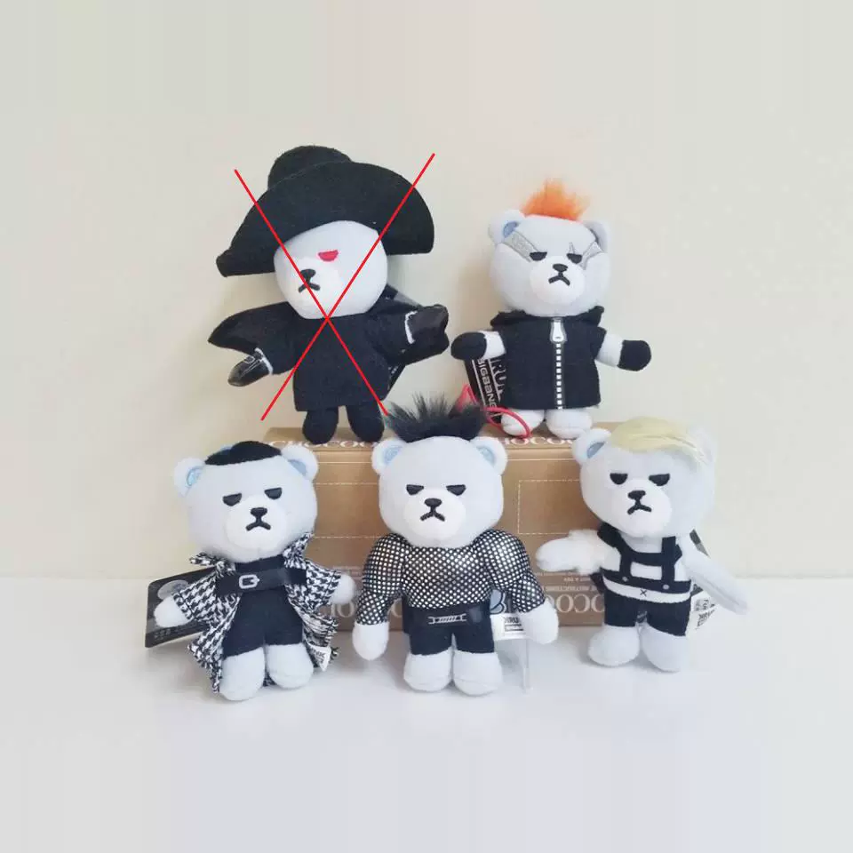 BIGBANG ベア BADBOY ver. 5体セット GOODS | BIGBANG Official Site