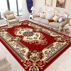 European-Style Carpet for Living Room Sofa Coffee Table, American Retro Internet-Famous Home Thickened High-End Bedside Bedroom Carpet