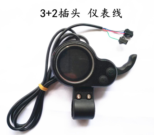 Electric scooter LCD Instrument Smart Potic Speed ​​Term Turning and Switch Point Jiuyue Electric Source Source Source Source Source
