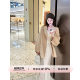 YIKOWOW Wool Glazed Gauze Blended Hip Pleated Skirt New versatile and elegant fishtail knitted skirt for women