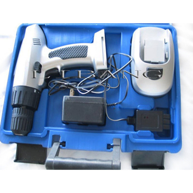 DC 18V 무선 드릴 권총 드릴 충전식 드릴 전기 드라이버 10MM 자동 잠금 척 대외 무역 잉여 재고-