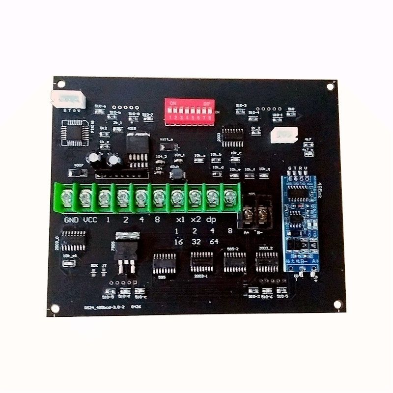 3-дюймовый 2-3-6 цифровой светодиодный цифровой ламповый модуль 8421bcd-485modbus rtu 24 В Risheng Electronics