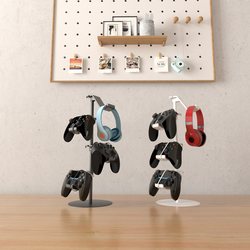 Clearance Fncowbox Controller Stand Gaming Computer Headphone Stand Desktop Xbox/Ps5 Fitness Ring Storage Rack