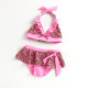 Children's swimsuit princess girl baby middle and large student split skirt bikini quick-drying hot spring swimsuit