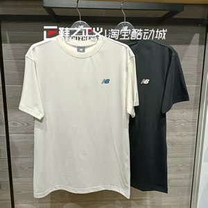 
New Balance nb25 summer new men's casual trendy short-sleeved versatile and comfortable sports T-shirt AMT52312