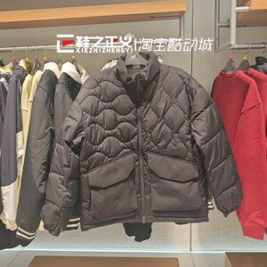 
New Balance NB25 new autumn and winter stand collar trendy men's casual warm cotton jacket NQF41291