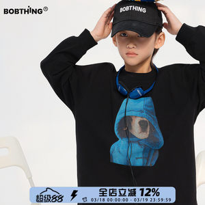 
Boys Spring Clothing 2026 New Children's Cartoon Dog Print T-Shirts for Large Children, Versatile Long-Sleeved T-shirts Bottoming Shirts