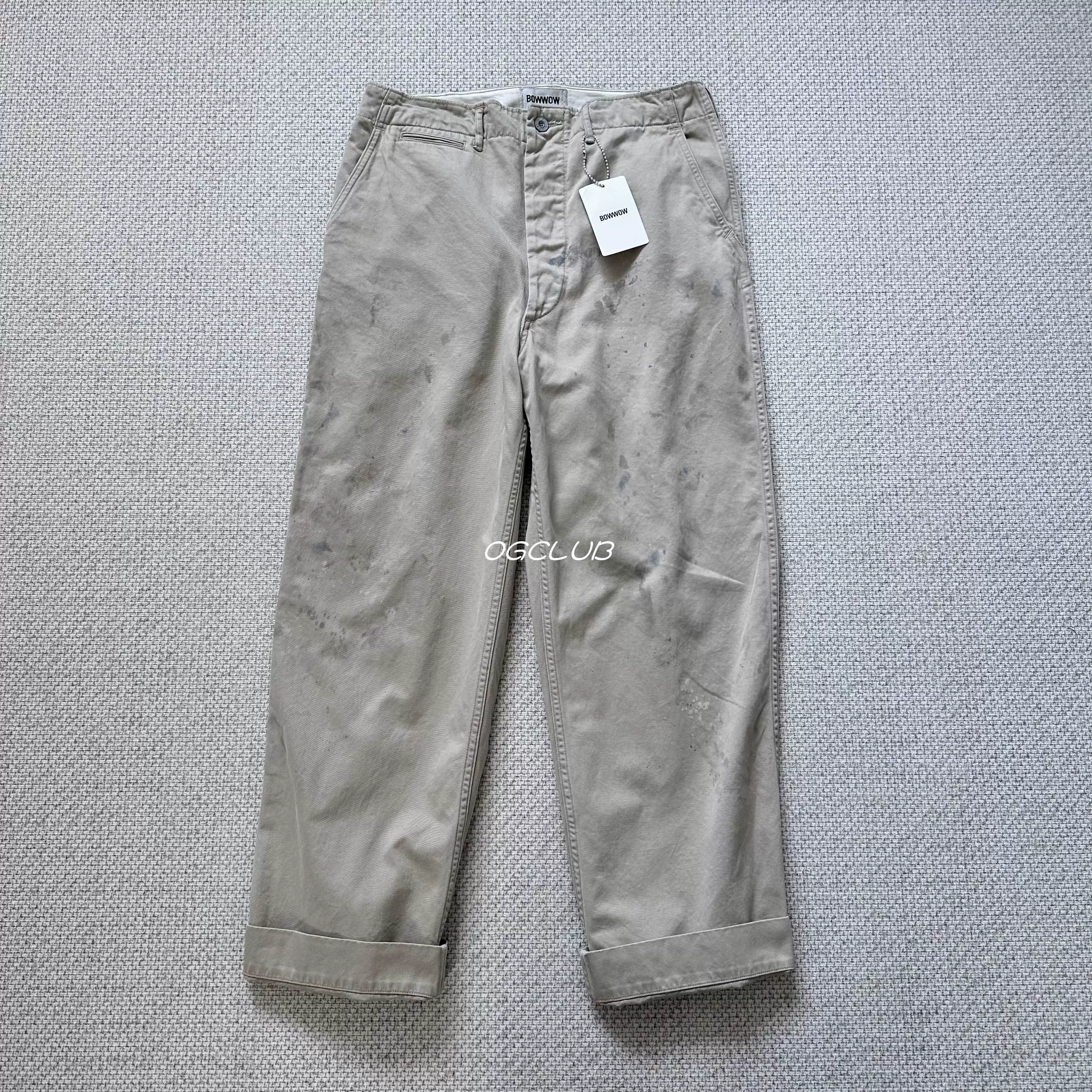 BOWWOW M41 CHINO TROUSERS M BOWWOW 