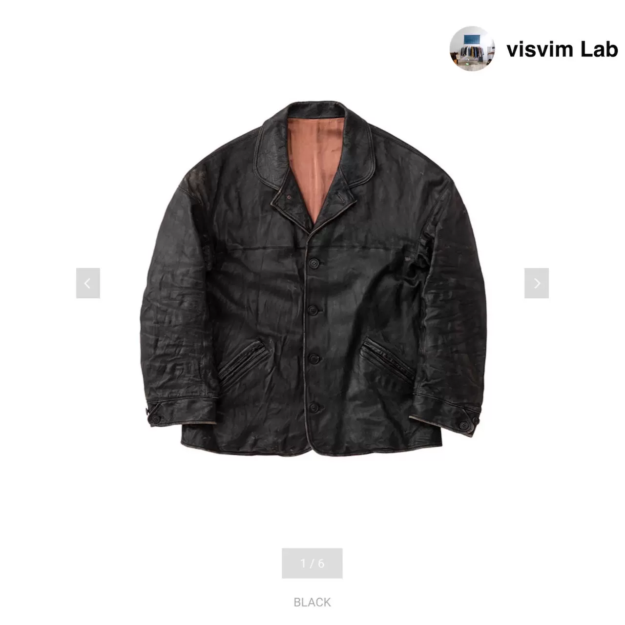 Visvim VISVIM ETON JKT IT (FR VEG.L) DK.BROWN Eton Suede Jacket 