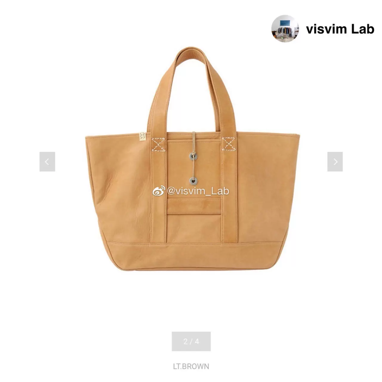 訂貨』visvim HOMER TOTE (L) (FR VEG.LB) 21FW 大號託特包-Taobao