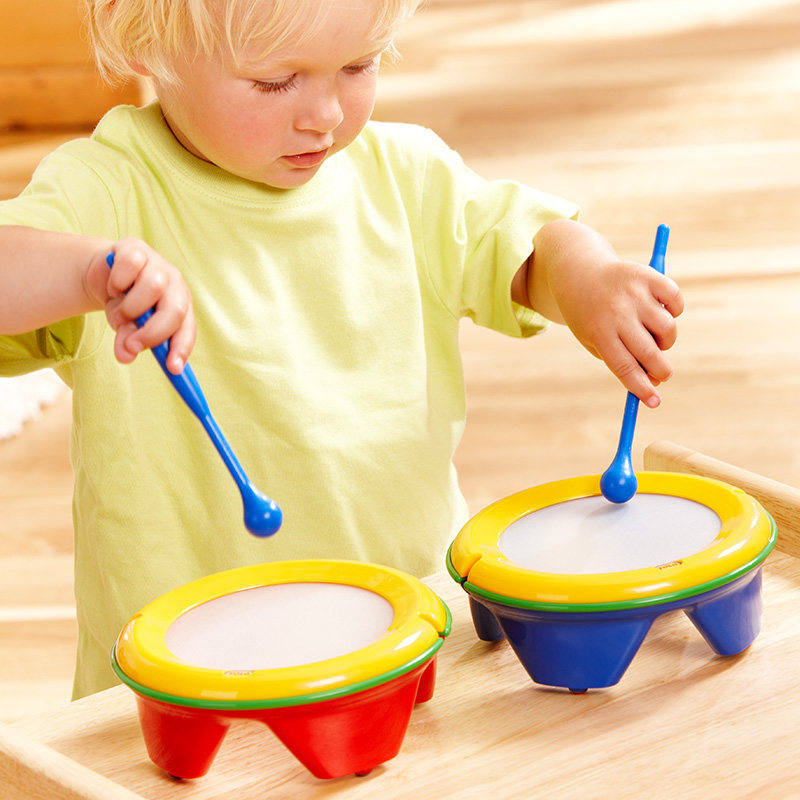 Tolo Classic Snare Drum - Baby & Toddler Percussion Toy