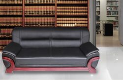 Chengdu Manager Reception Sofa, General Manager's Office Reception Korean Leather Sofa, Office Sofa, Rest Sofa