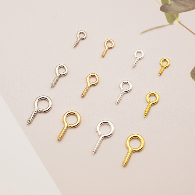 DIY handmade accessories, sheep eye screw screw nine -character screw screw screw nail sheep eye 9 -character screw