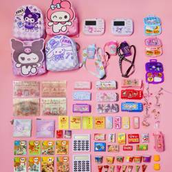 Mini simulated stationery double-sided pen box