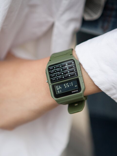 Casio CASIO watch Breaking Bad same calculator waterproof men's and women's watch CA-53WF-8B 2B 3B
