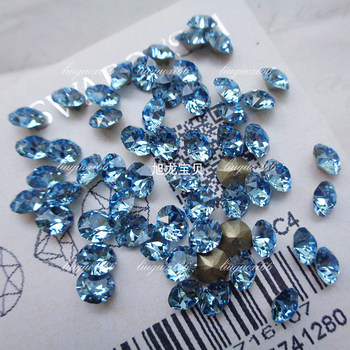 Shi Jiahua Zi Elements Pointed Bottom Diamond Sea Blue