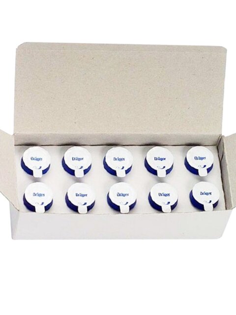 Dräger oil test box 8103560 compressed air quality detector Aerotest Alpha oil box