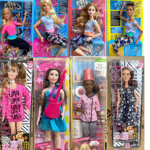 Genuine Barbie Tombok -shaped doll toy set Yoga replacement multi -joint can move girl birthday gift
