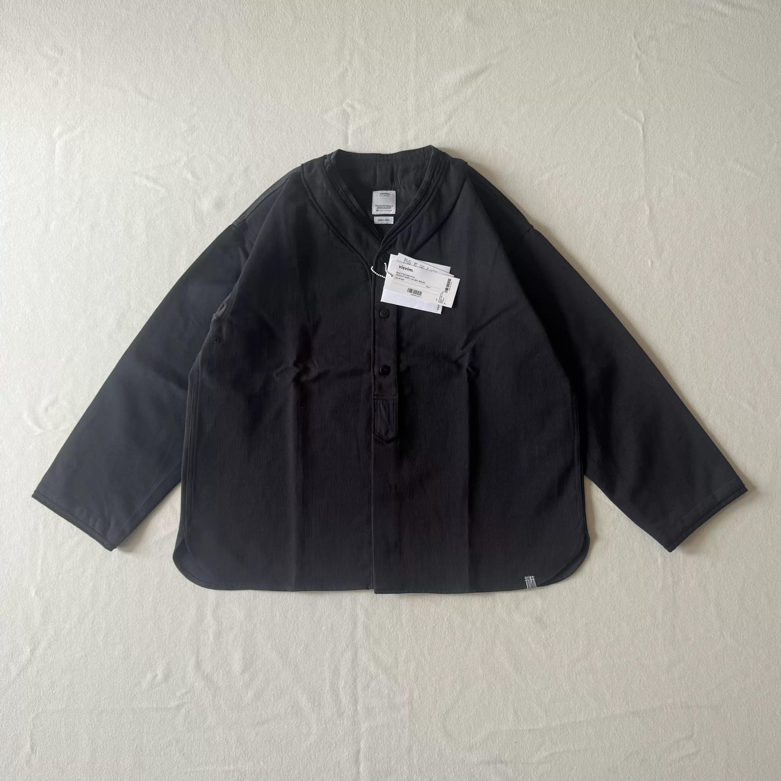 VISVIM 22ss DUGOUT SHIRT L/S (W/L PIQUE) 衬衫-Taobao Singapore