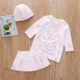 
Cute Yugui Dog Children's Swimsuit Girls Quick-drying Sunscreen Skirt Split Boxer Hot Spring Beach Swimsuit