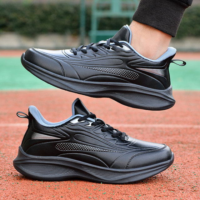 Autumn Huaqiang Huili Men's Shoes Black Sports Shoes Lightweight Soft ...