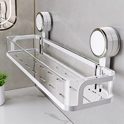 Rickard German Suction Cup Storage Rack Bathroom Vanity Cosmetics Wall-Mounted Toilet Storage Rack