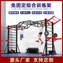 Single and Parallel Bars, Fixed-Free Vertical Climbing Frame, Fitness Indoor and Outdoor Ladder Rib Wooden Frame for Adults and Children, Hanging Swing Yoga