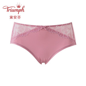 Danofen counter underwear comfortable lace mid-waist flat corner panties 87-2153 supporting 16-8565 11-1767
