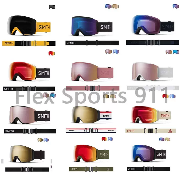 2324新款SMITH IO MAG XL亚洲版磁吸双镜片滑雪镜防风防雾美国制-Taobao