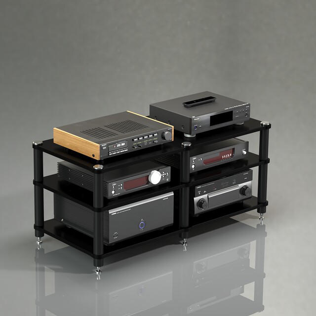 Sound Rack Power In Audio-visual cabinet karaoke cabinet power amplifier cabinet audio rack ...