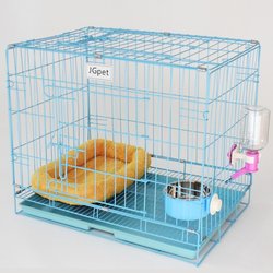 Dog Cage Teddy with Toilet, Reinforced Foldable Universal Cage for Large, Medium, and Small Dogs, Nano Dog Cage, Cat Cage, Portable Pet Cage