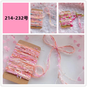 
Original design pink retro style hand-mixed hair rope Tibetan dreadlocks packaging rope DIY jewelry accessories