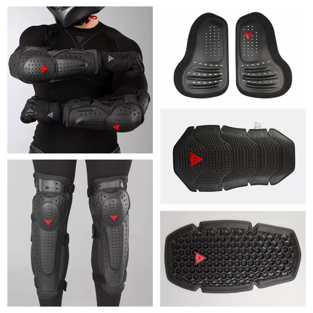 正品丹尼斯护膝护肘摩托车护膝护肘护具护背护胸护甲衣磨包背板