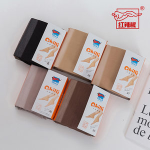 
Red pepper stockings for women's short socks authentic summer ultra-thin black flesh-color transparent invisible crystal socks pair socks 2203