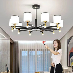 Living Room Chandelier 2025 New Model Modern Simple Light Luxury Elegant Chinese-Style Main Light Dining Room Zhongshan Lighting Fixtures Whole House Villa