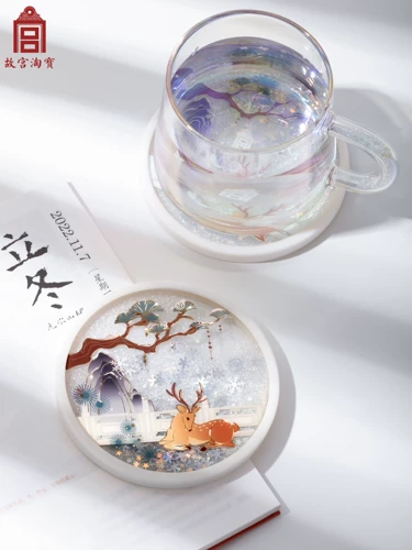 故宫 Taobao Forbidden City Snow Palace Cat Flush Colicon Coida Hotel Iosulation Pad Anti -Slip Cushion Kind News Gifts