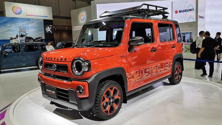 铃木hustler概念车,亮相东京车展阅读全文售价5880元,城市代步神器