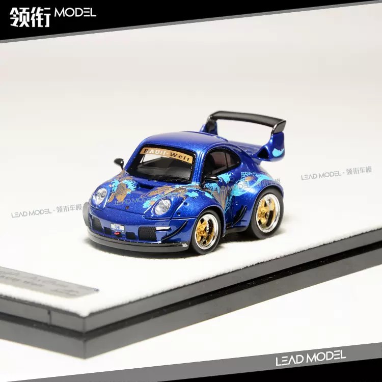 現貨|紅龍Little Egg 911 993 RWB Q版蛋蛋車模型樹脂1/64-Taobao