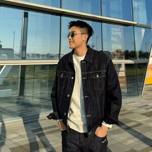 
CHESTER CHARLES 2026 new men's versatile denim denim jacket