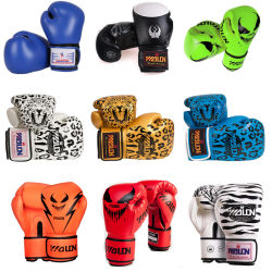 Boxing Sanda gloves for men and women adult Muay Thai. Professional fist training for sandbag fitness fighting boxing gloves