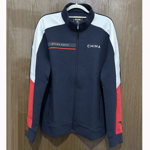 
ANTA genuine spring and autumn casual youth training running slim men's knitted sports jacket top 152437702