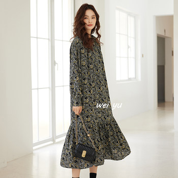 
Women's Plus Size Floral Print Dress Suspender Skirt