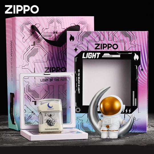 Zippo 蛍光砂月 ケロシンライター - 彼へのギフト