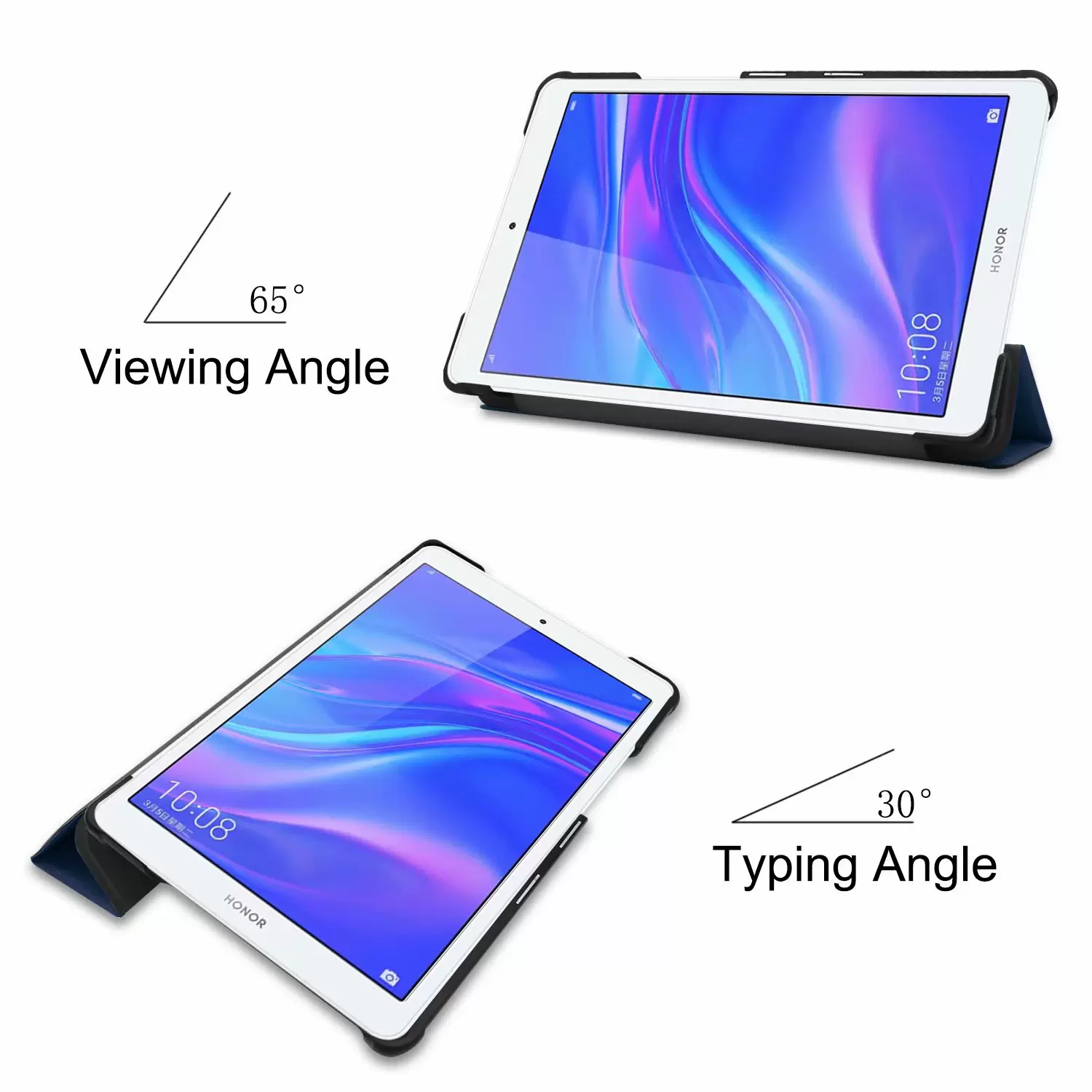 適用華為MediaPad M5 Lite 8.0英寸JDN2-L09皮套8.4保護套外殼M3-Taobao