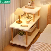 Bàn đầu giường đơn giản phòng ngủ hiện đại nhà đầu giường nhỏ đơn giản bàn đầu giường cho thuê giá để đồ